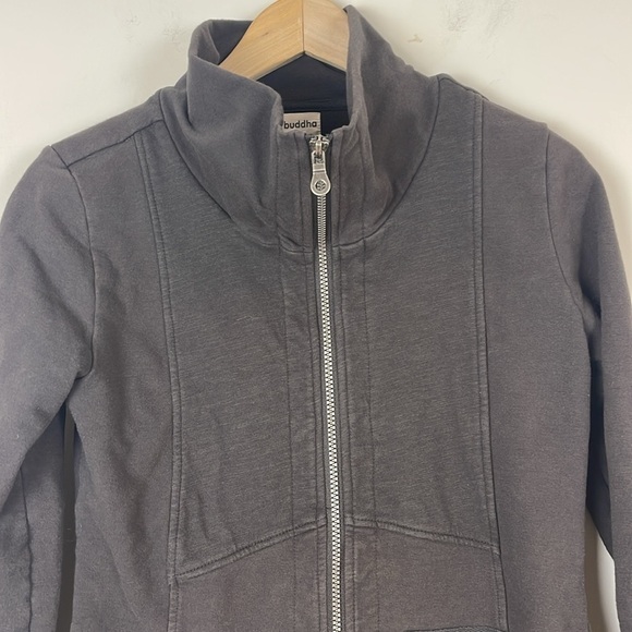Neon Buddha Zip Close Jacket in Grey - Size Extra Small - Picture 2 of 7